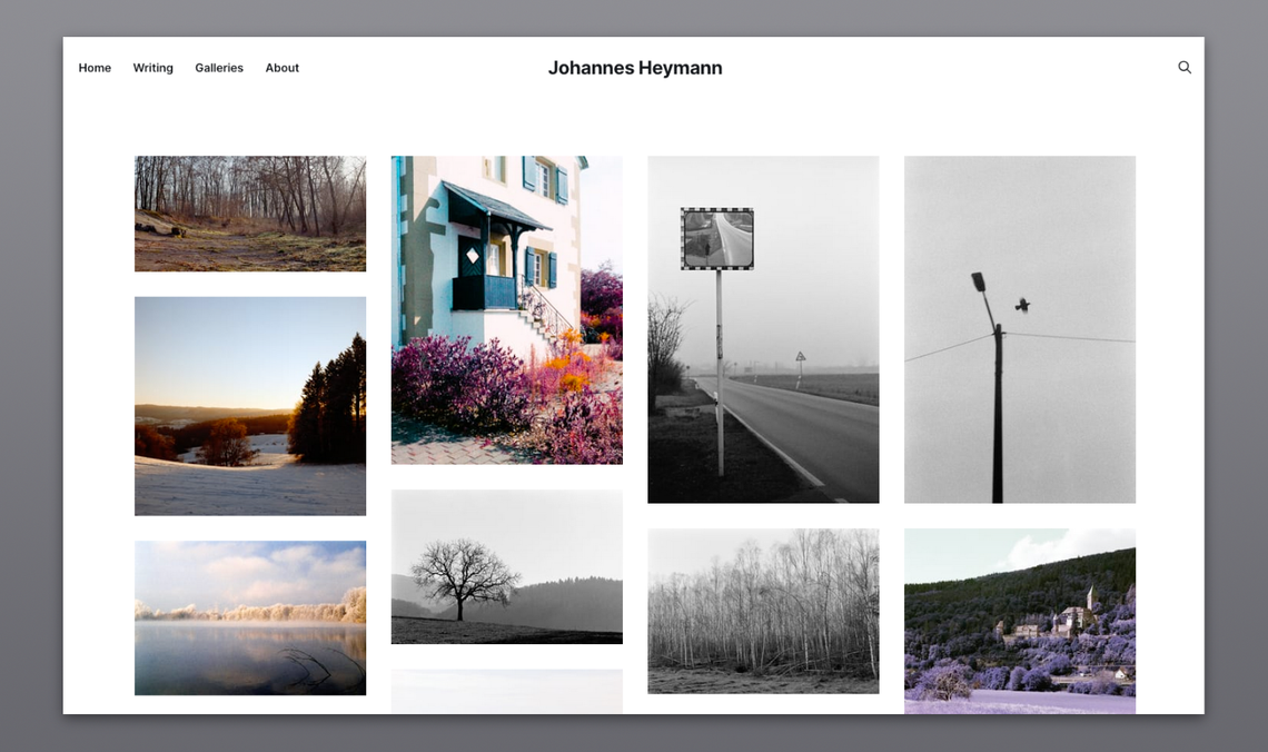 A new website
